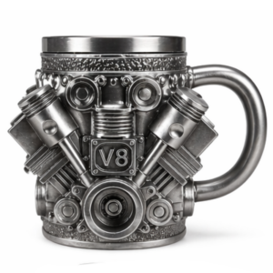 Kubek V8 motoryzacyjny kubek 3D