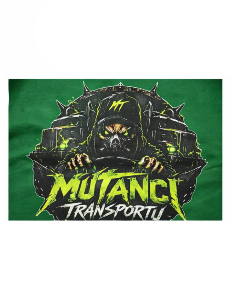 Koszulka Mutanci Transportu Czarna/Zielona - obrazek 4